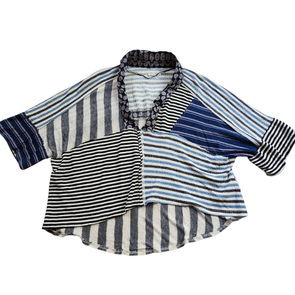 We the Free People The Stripe is Right Top Sz S - Picture 3 of 6